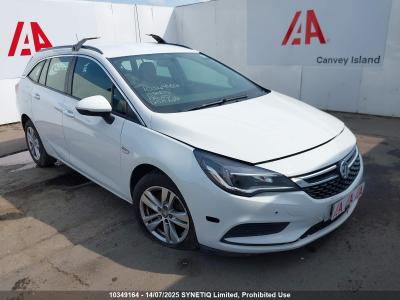 Image of 2019 VAUXHALL ASTRA EMERGENCY SERVICES CDTI 1598cc TURBO DIESEL MANUAL 5 DOOR HATCHBACK