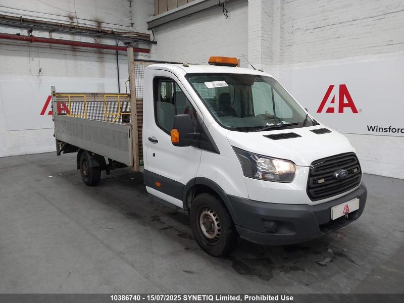 2016 FORD TRANSIT 350 L5 C/C 1996cc TURBO DIESEL MANUAL 6 Speed CHASSIS CAB