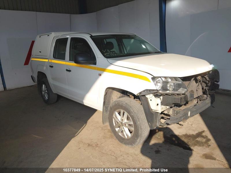 2015 VOLKSWAGEN AMAROK DC TDI STARTLINE 4MOTION 1968cc TURBO DIESEL MANUAL 8 Speed PICK UP