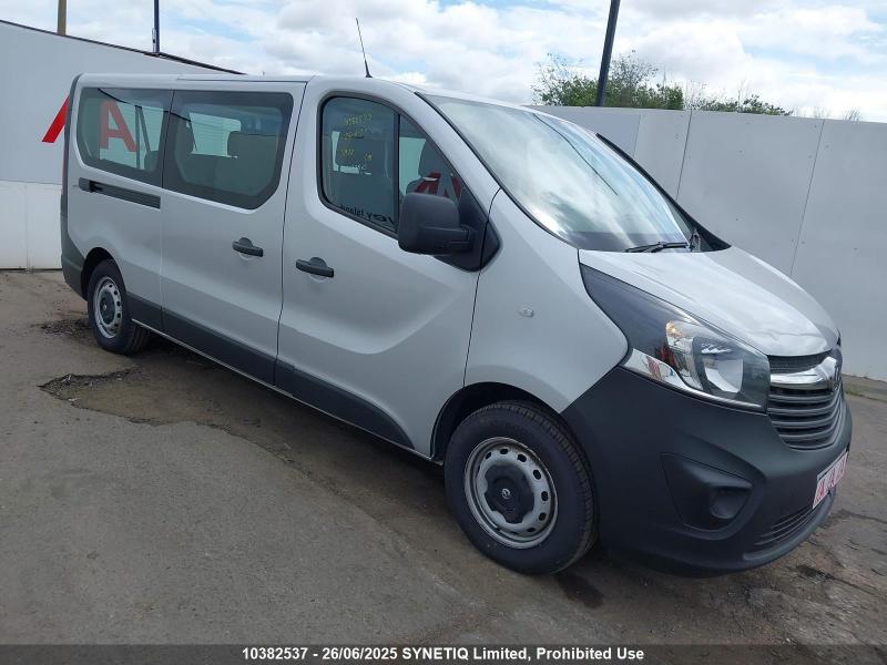 2018 VAUXHALL VIVARO L2H1 2900 COMBI CDTI BITURBO S 1598cc TURBO DIESEL MANUAL 6 Speed 5 DOOR MPV