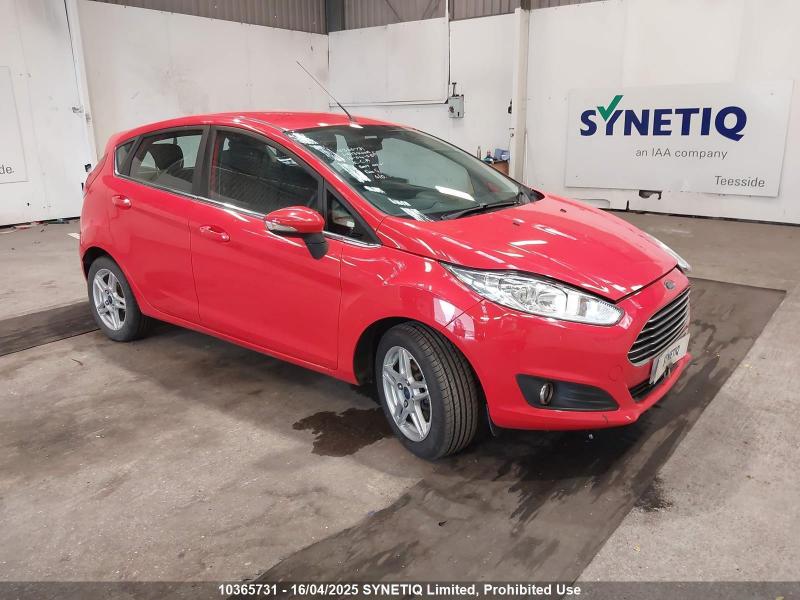 2013 FORD FIESTA ZETEC 998cc TURBO PETROL MANUAL 5 Speed 5 DOOR HATCHBACK