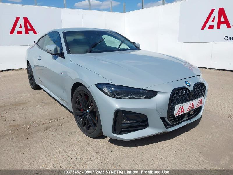 2022 BMW 4 SERIES 420I M SPORT 1998cc TURBO PETROL AUTOMATIC 2 DOOR COUPE