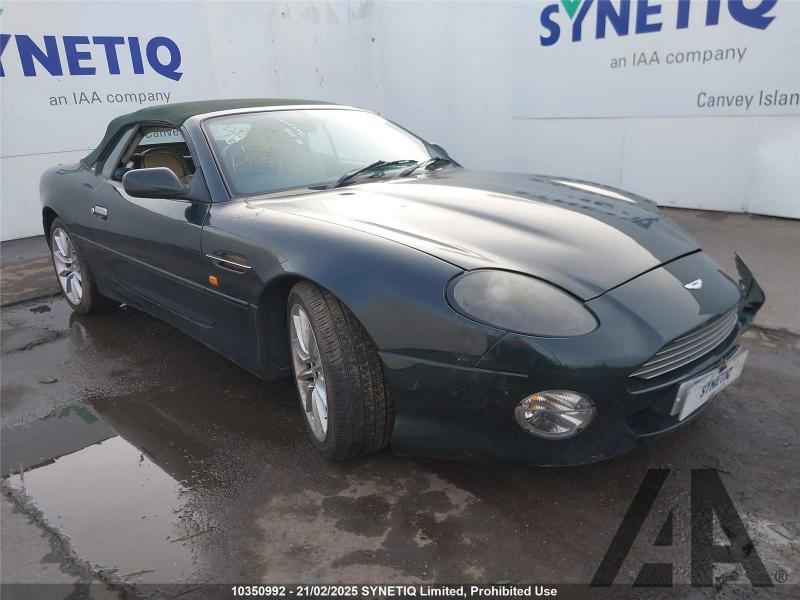 2002 ASTON MARTIN DB7 5935cc SUPER PETROL AUTOMATIC 5 Speed 2 DOOR CONVERTIBLE
