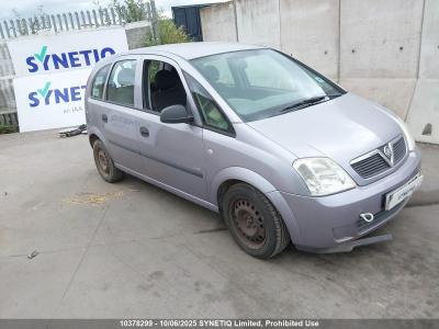 Image of 2004 VAUXHALL MERIVA LIFE 16V 1598cc PETROL MANUAL 5 Speed 5 DOOR MPV