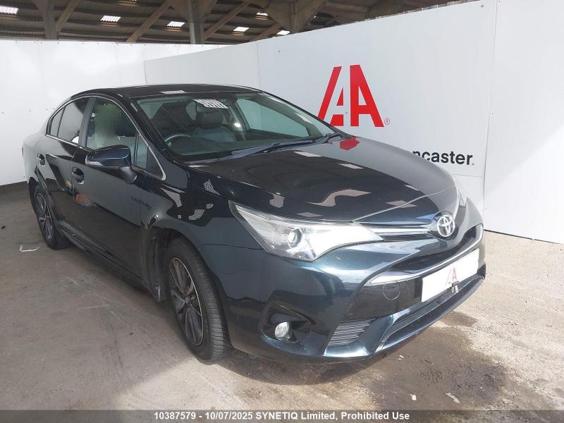 2015 TOYOTA AVENSIS D-4D BUSINESS EDITION PLUS 1995cc TURBO DIESEL MANUAL 6 Speed 4 DOOR SALOON