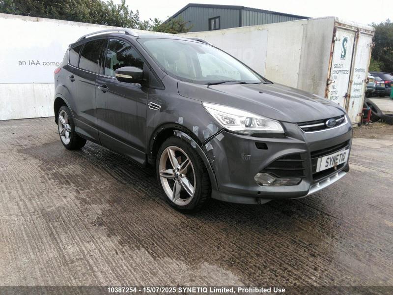 2015 FORD KUGA TITANIUM X SPORT TDCI 1997cc TURBO DIESEL MANUAL 6 Speed 5 DOOR HATCHBACK