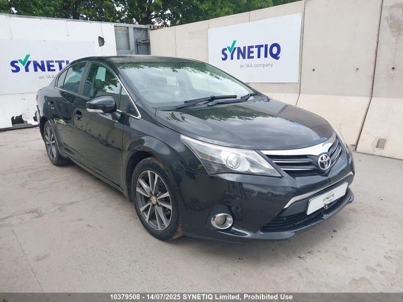 2014 TOYOTA AVENSIS D-4D ICON 1998cc TURBO DIESEL MANUAL 6 Speed 4 DOOR SALOON