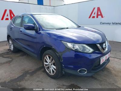 Image of 2015 NISSAN QASHQAI DCI ACENTA SMART VISION 1461cc TURBO DIESEL MANUAL 6 Speed 5 DOOR HATCHBACK