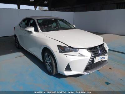 Image of 2017 LEXUS IS 300H ADVANCE 2494cc PETROL/ELECTRIC CVT 1 Speed 4 DOOR SALOON