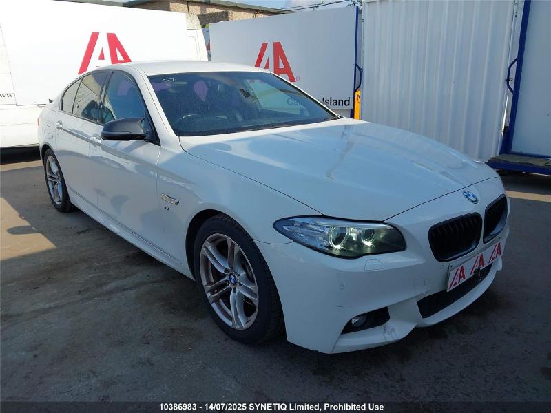 2016 BMW 5 SERIES 520D M SPORT 1995cc TURBO DIESEL AUTOMATIC 4 DOOR SALOON