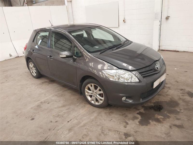 2011 TOYOTA AURIS TR VVT-I 1329cc PETROL MANUAL 6 Speed 5 DOOR HATCHBACK