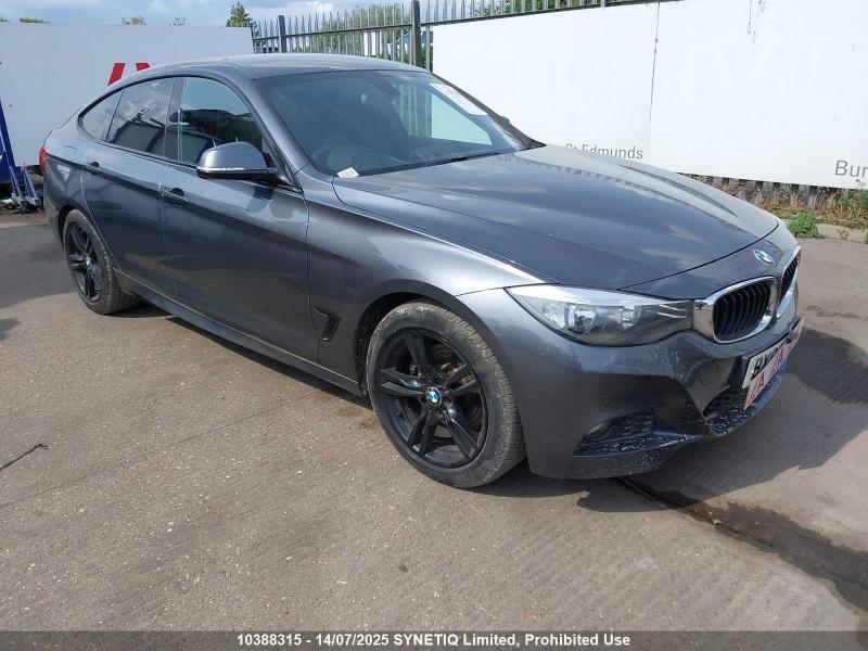 2015 BMW 3 SERIES 330D XDRIVE M SPORT GRAN TURIS 2993cc TURBO DIESEL AUTOMATIC 8 Speed 5 DOOR HATCHBACK