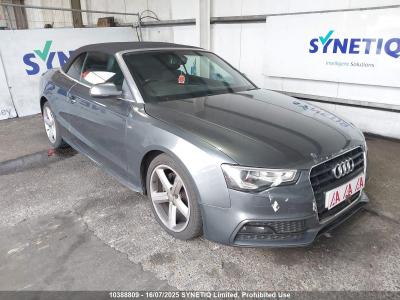 Image of 2013 AUDI A5 TDI S LINE 1968cc TURBO DIESEL CVT 8 Speed 2 DOOR CONVERTIBLE