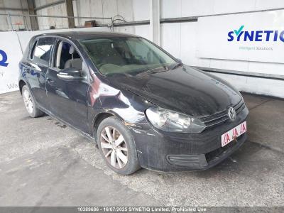 Image of 2011 VOLKSWAGEN GOLF MATCH TSI 1390cc TURBO PETROL MANUAL 6 Speed 5 DOOR HATCHBACK