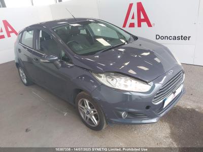Image of 2013 FORD FIESTA ZETEC 1242cc PETROL MANUAL 5 Speed 5 DOOR HATCHBACK