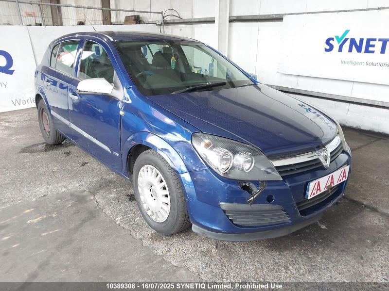2006 VAUXHALL ASTRA LIFE A/C 16V E4 1796cc PETROL AUTOMATIC 4 Speed 5 DOOR HATCHBACK