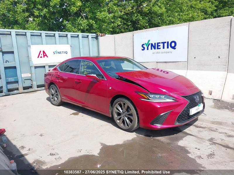 2019 LEXUS ES 300H F SPORT 2487cc PETROL/ELECTRIC CVT 4 DOOR SALOON