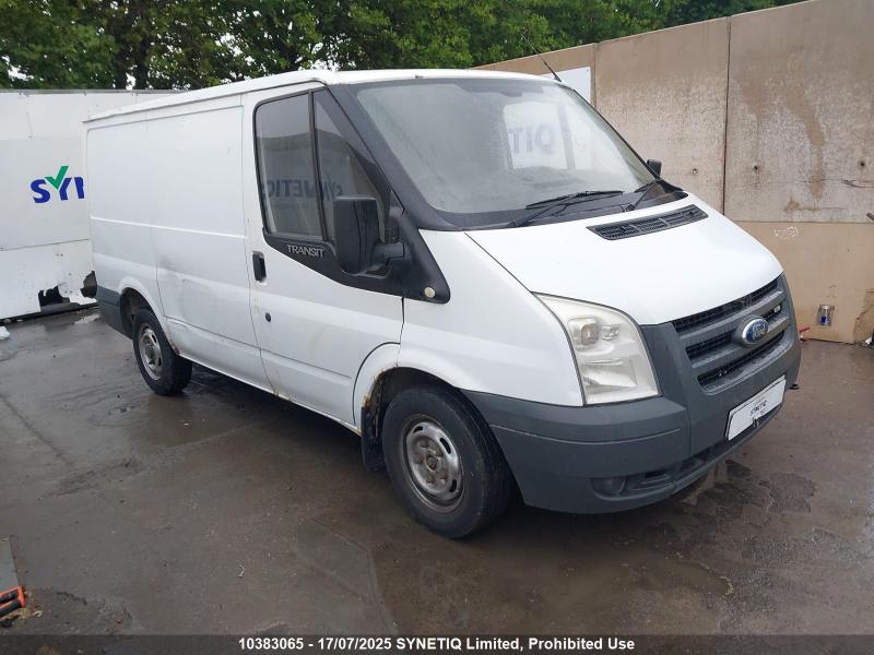 2008 FORD TRANSIT 260 SWB LR 2198cc TURBO DIESEL MANUAL 5 Speed PANEL VAN