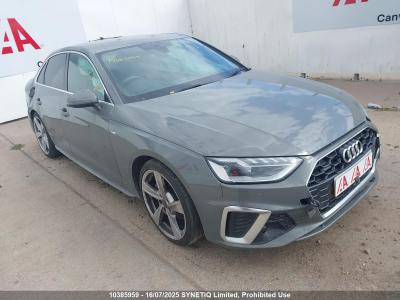 Image of 2022 AUDI A4 TDI QUATTRO S LINE 40 MHEV 1968cc TURBO DIESEL SEMI AUTO 4 DOOR SALOON