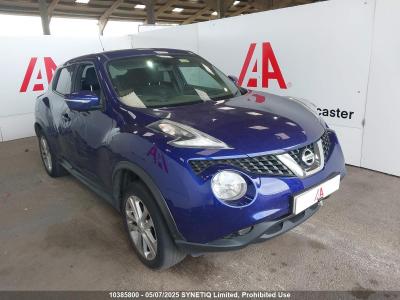 Image of 2015 NISSAN JUKE ACENTA PREMIUM XTRONIC 1598cc PETROL CVT 5 DOOR HATCHBACK