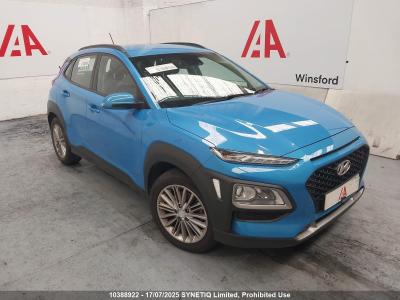 Image of 2019 HYUNDAI KONA SE 998cc TURBO PETROL MANUAL 6 Speed 5 DOOR HATCHBACK