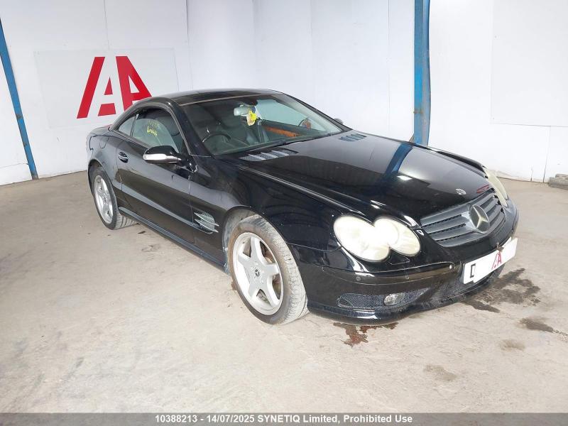 2004 MERCEDES SL SL350 3724cc PETROL AUTOMATIC 5 Speed 2 DOOR CONVERTIBLE