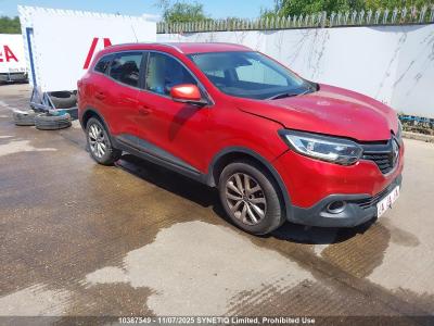 Image of 2016 RENAULT KADJAR DYNAMIQUE NAV TCE 1197cc TURBO PETROL MANUAL 6 Speed 5 DOOR HATCHBACK