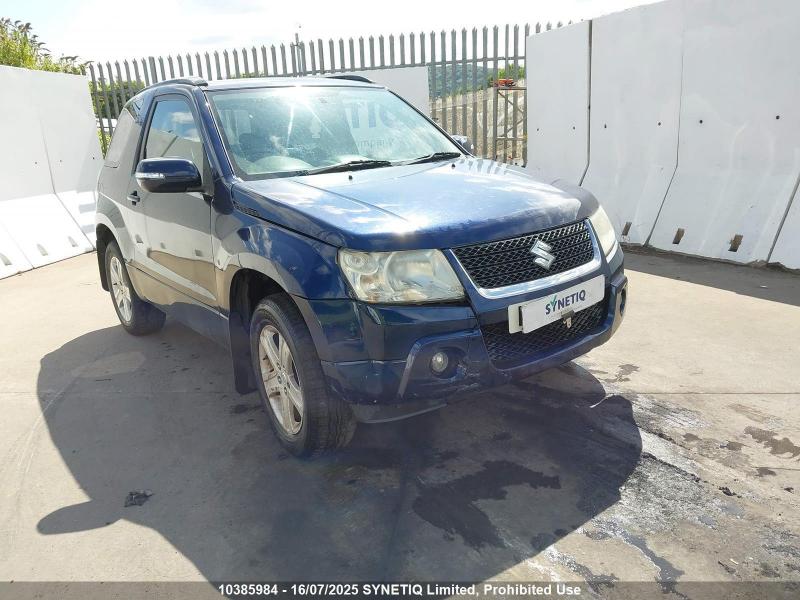 2009 SUZUKI GRAND VITARA SZ4 1586cc PETROL MANUAL 5 Speed 3 DOOR ESTATE