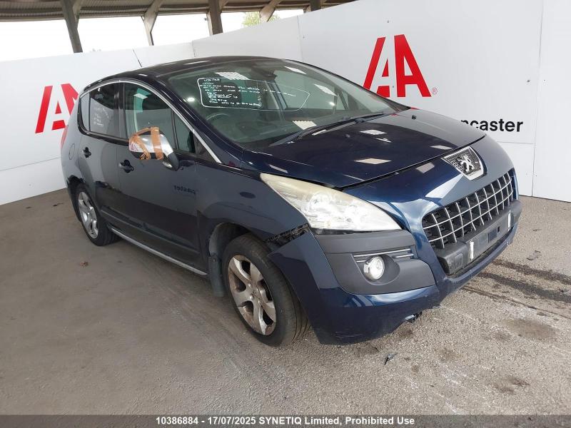 2010 PEUGEOT 3008 HDI EXCLUSIVE 1997cc TURBO DIESEL MANUAL 6 Speed 5 DOOR HATCHBACK