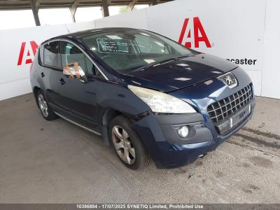 Image of 2010 PEUGEOT 3008 HDI EXCLUSIVE 1997cc TURBO DIESEL MANUAL 6 Speed 5 DOOR HATCHBACK
