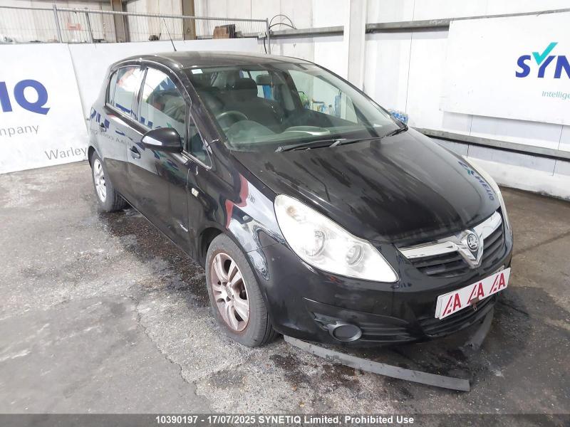 2008 VAUXHALL CORSA BREEZE 1229cc PETROL MANUAL 5 Speed 5 DOOR HATCHBACK