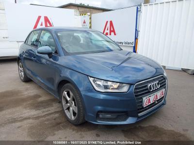 Image of 2016 AUDI A1 SPORTBACK TFSI SPORT 1395cc TURBO PETROL MANUAL 5 DOOR HATCHBACK