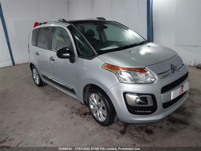 2017 CITROEN C3 PICASSO BLUEHDI PLATINUM 1560cc TURBO DIESEL MANUAL 5 DOOR MPV