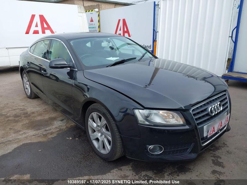 2011 AUDI A5 SPORTBACK TDI SE 1968cc TURBO DIESEL CVT 8 Speed 5 DOOR HATCHBACK