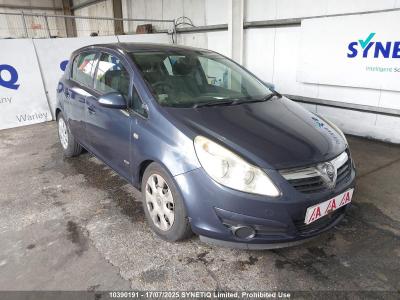 2009 VAUXHALL CORSA CLUB A/C 16V