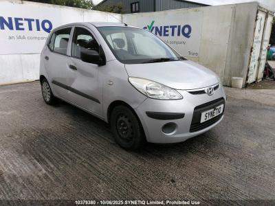 Image of 2010 HYUNDAI I10 CLASSIC 1248cc PETROL MANUAL 5 Speed 5 DOOR HATCHBACK
