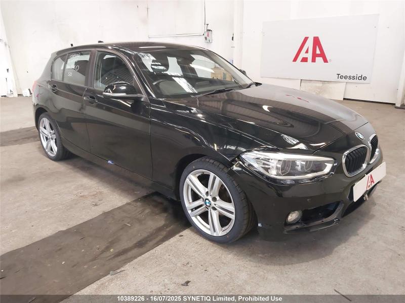 2018 BMW 1 SERIES 116D SE BUSINESS 1496cc TURBO DIESEL MANUAL 5 DOOR HATCHBACK