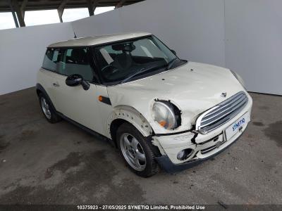 Image of 2008 MINI HATCH ONE 1397cc PETROL MANUAL 6 Speed 3 DOOR HATCHBACK