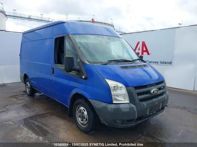 Image of 2008 FORD TRANSIT 300 MWB SHR 2198cc TURBO DIESEL MANUAL 5 Speed PANEL VAN