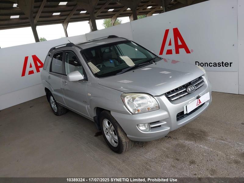 2007 KIA SPORTAGE XS CRDI 1991cc TURBO DIESEL MANUAL 5 DOOR ESTATE
