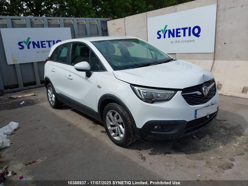 2018 VAUXHALL CROSSLAND X SE NAV 1199cc PETROL MANUAL 5 Speed 5 DOOR HATCHBACK