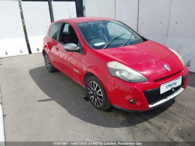 Image of 2012 RENAULT CLIO GT LINE TOMTOM TCE 1149cc TURBO PETROL MANUAL 5 Speed 3 DOOR HATCHBACK
