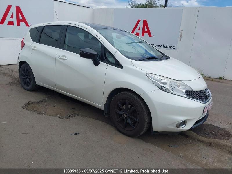 2014 NISSAN NOTE ACENTA PREMIUM COMFORT 1198cc PETROL MANUAL 5 DOOR MPV