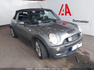 Image of 2009 MINI CONVERTIBLE COOPER S 1598cc SUPER PETROL MANUAL 6 Speed 2 DOOR CONVERTIBLE