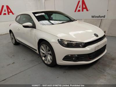 2009 VOLKSWAGEN SCIROCCO GT 1984cc TURBO PETROL MANUAL 6 Speed 3 DOOR COUPE