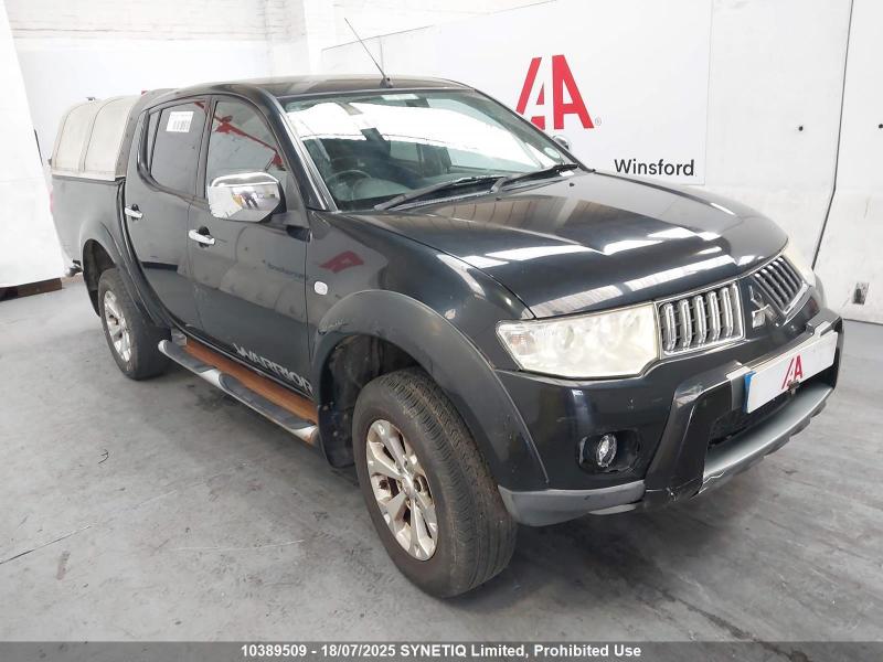 2010 MITSUBISHI L200 DI-D 4X4 WARRIOR LB DCB 2477cc TURBO DIESEL MANUAL 5 Speed PICK UP