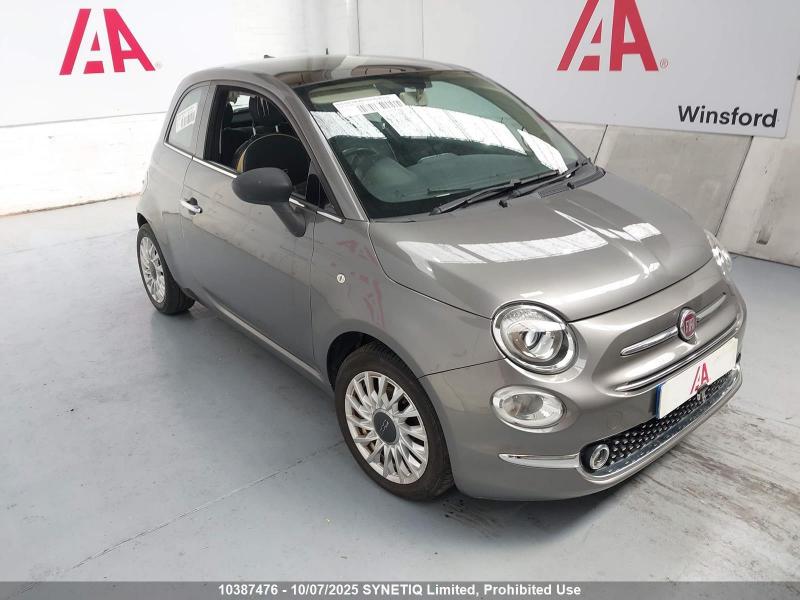 2016 FIAT 500 LOUNGE 1242cc PETROL MANUAL 3 DOOR HATCHBACK