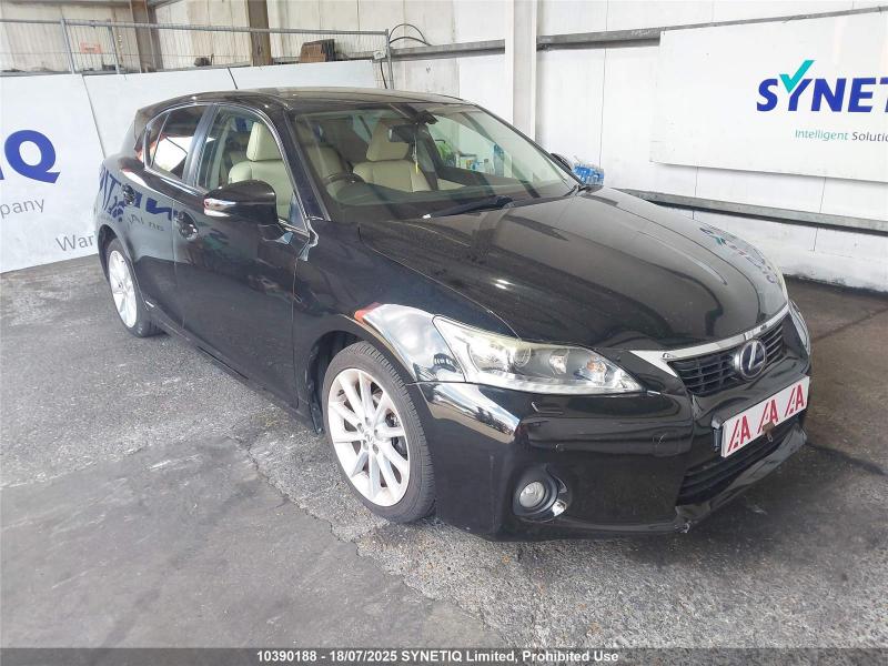 2011 LEXUS CT 200H SE-L PREMIER 1798cc PETROL/ELECTRIC CVT 1 Speed 5 DOOR HATCHBACK