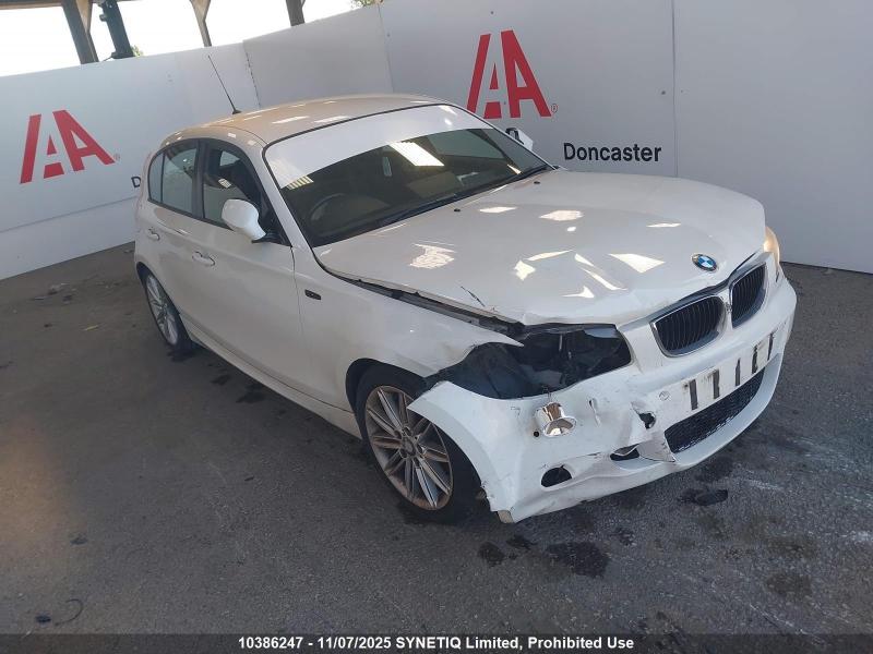 2011 BMW 1 SERIES 120D M SPORT 1995cc TURBO DIESEL AUTOMATIC 5 DOOR HATCHBACK
