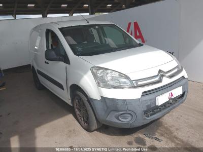 Image of 2015 CITROEN BERLINGO 625 LX L1 HDI 1560cc TURBO DIESEL MANUAL 5 Speed PANEL VAN